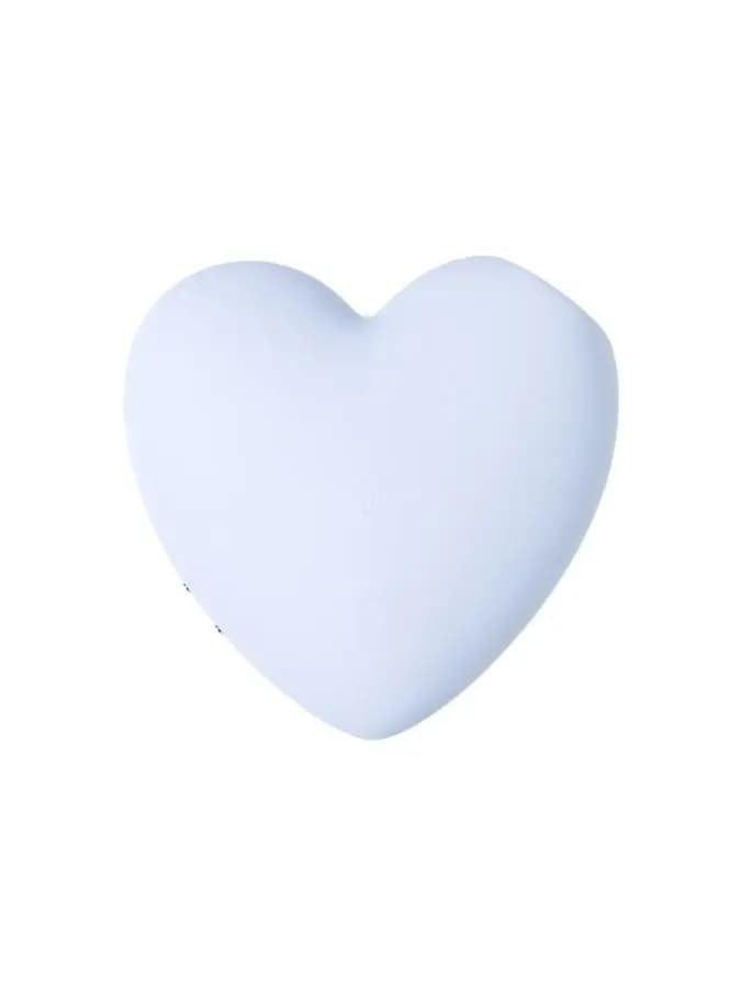Стимулятор клитора Cutie Heart голубой 7,7 см — фото 2
