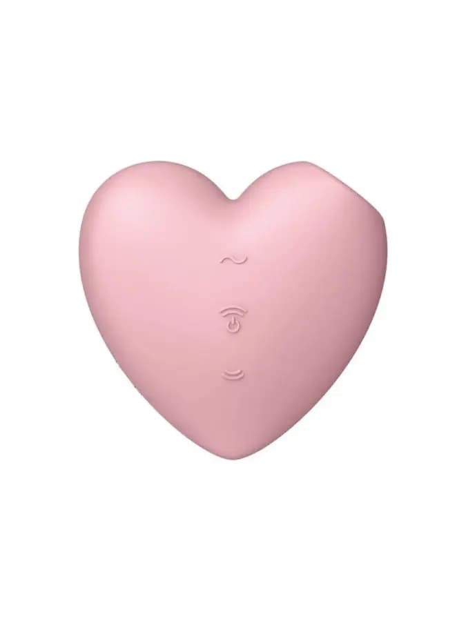 Вакуумный стимулятор Cutie Heart light Satisfyer розовый — фото 3