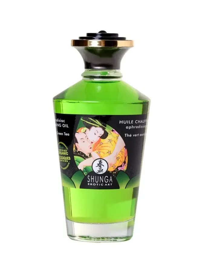 Масло для массажа ORGANIC EXOTIC GREEN TEA 100мл — фото 5