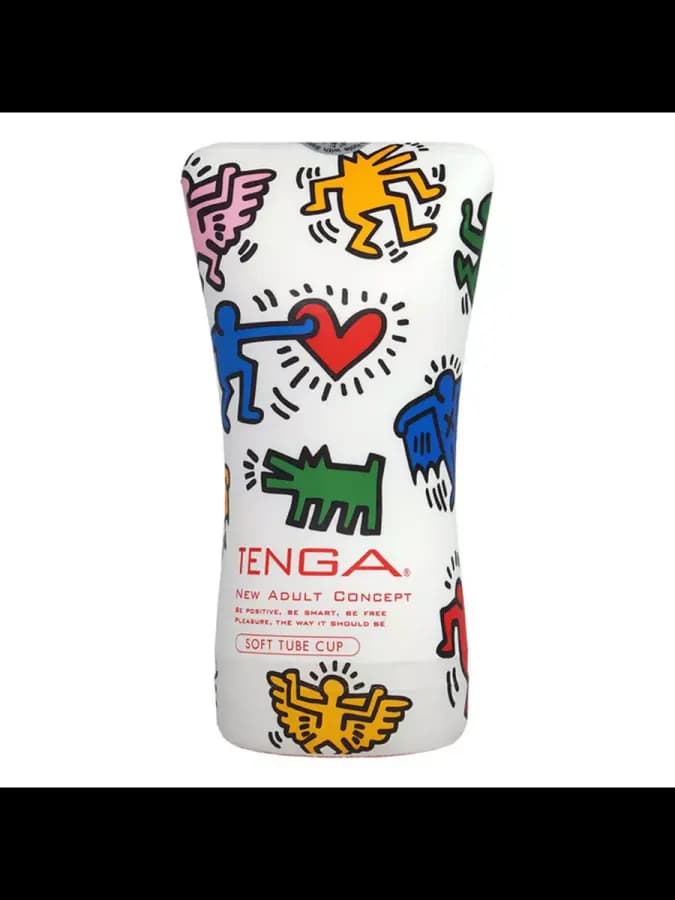Мастурбатор SOFT CASE CUP TENGA & Keith Haring