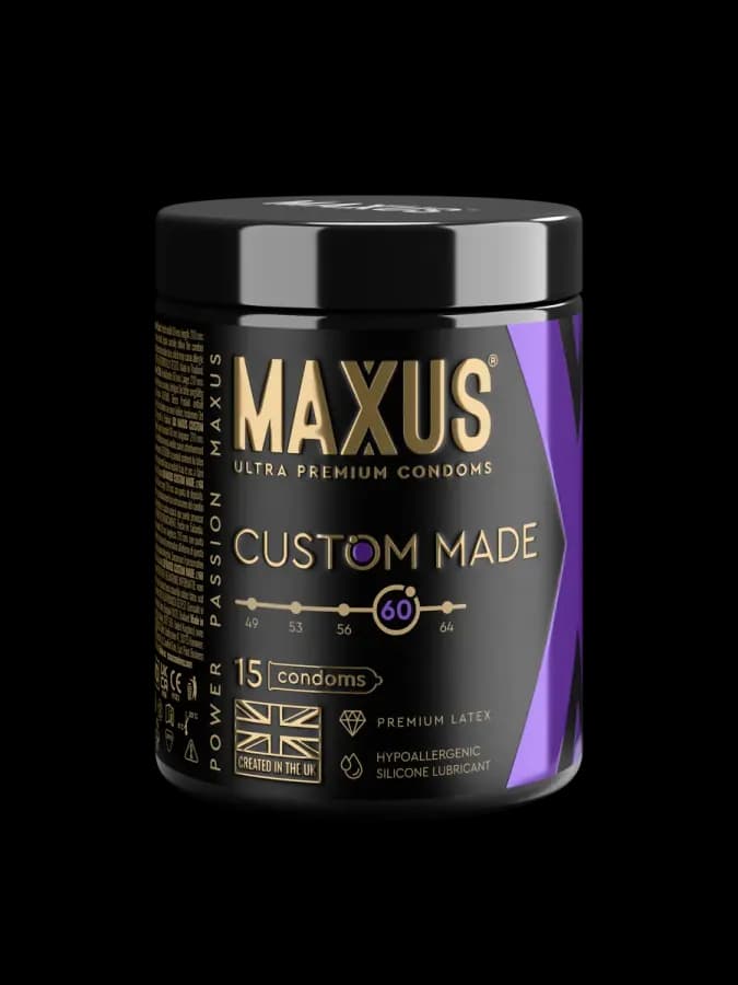 Презервативы гладкие, увеличенные MAXUS XXL 15 шт