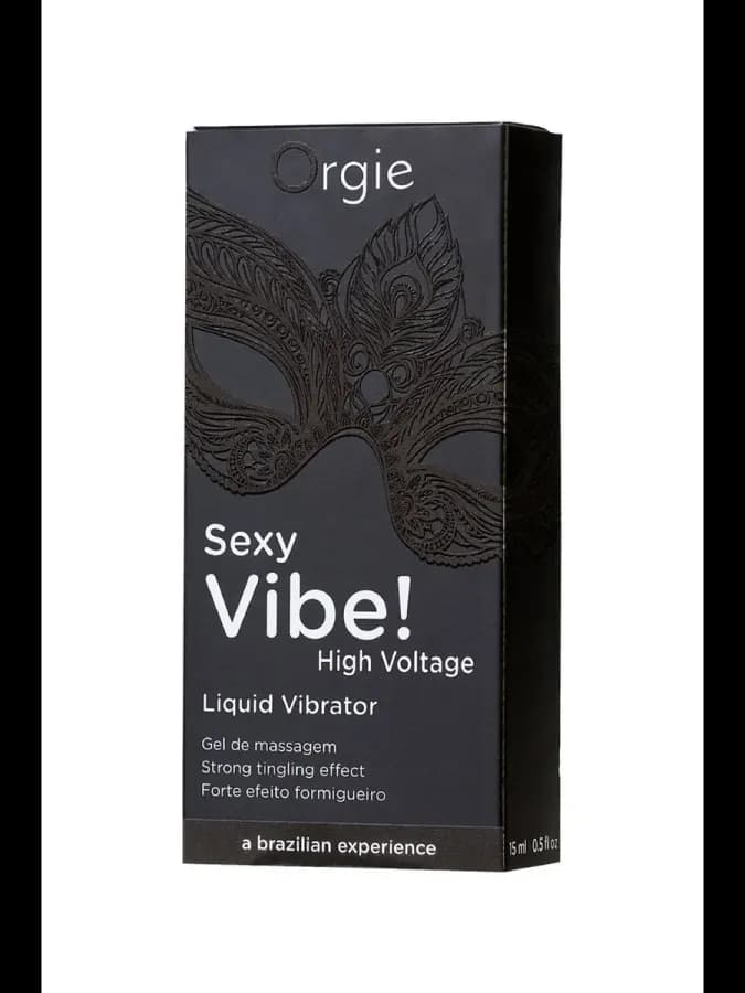 Гель для массажа Sexy Vibe High Voltage с эффектом вибрации