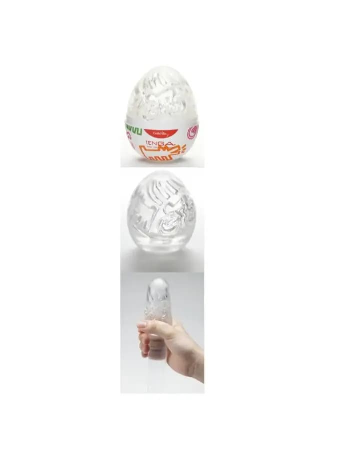 TENGA&Keith Haring Egg Мастурбатор яйцо Street — фото 2