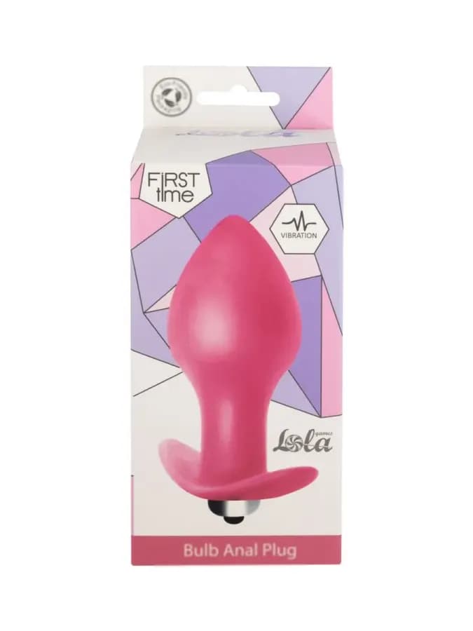 Анальная пробка с вибрацией Lola Games Bulb Anal Plug