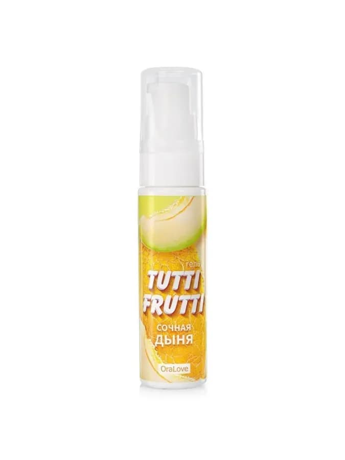 Гель-смазка Tutti-frutti со вкусом сочной дыни — фото 4