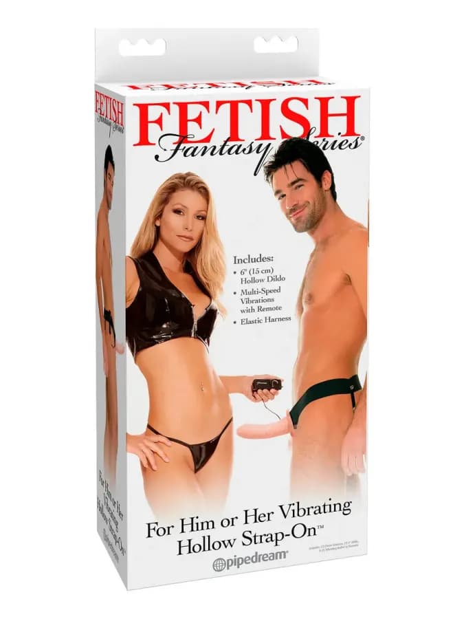 For Him or Her Vibrating strap-on — страпон-фаллопротез