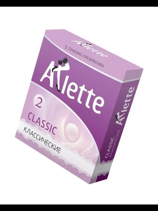 Классические презервативы condom Arlette Classic - 3 шт