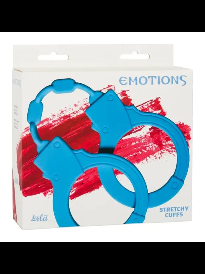Силиконовые наручники Stretchy Cuffs Turquoise