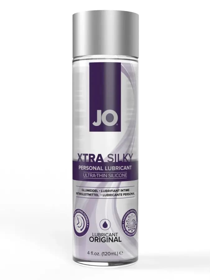 Лубрикант на силиконовой основе JO Xtra Silky - 120 мл