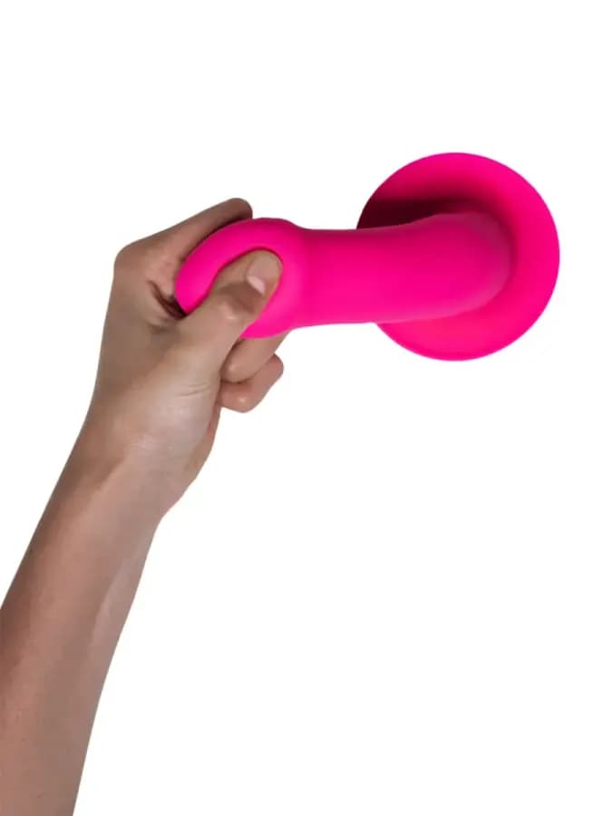 Фаллоимитатор Adrien Lastic Hitsens 2 (16,8×4 см) с двойной плотностью, розовый — фото 2