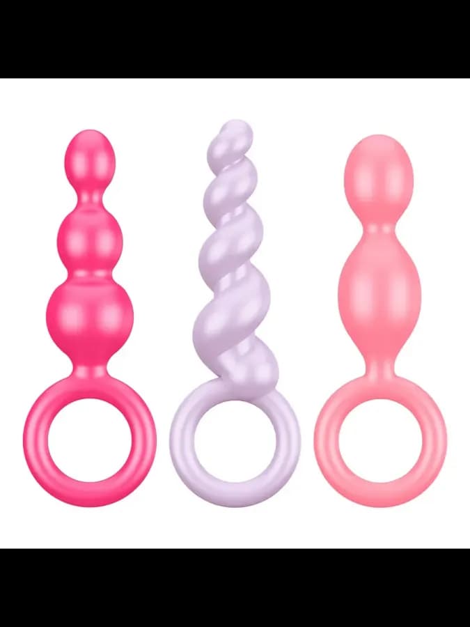 Анальные шарики Satisfyer Booty Call Сатисфаер, 3 штуки
