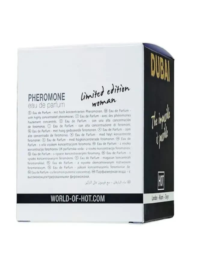 Dubai limited edition woman женский парфюм с феромонами 30 мл — фото 5