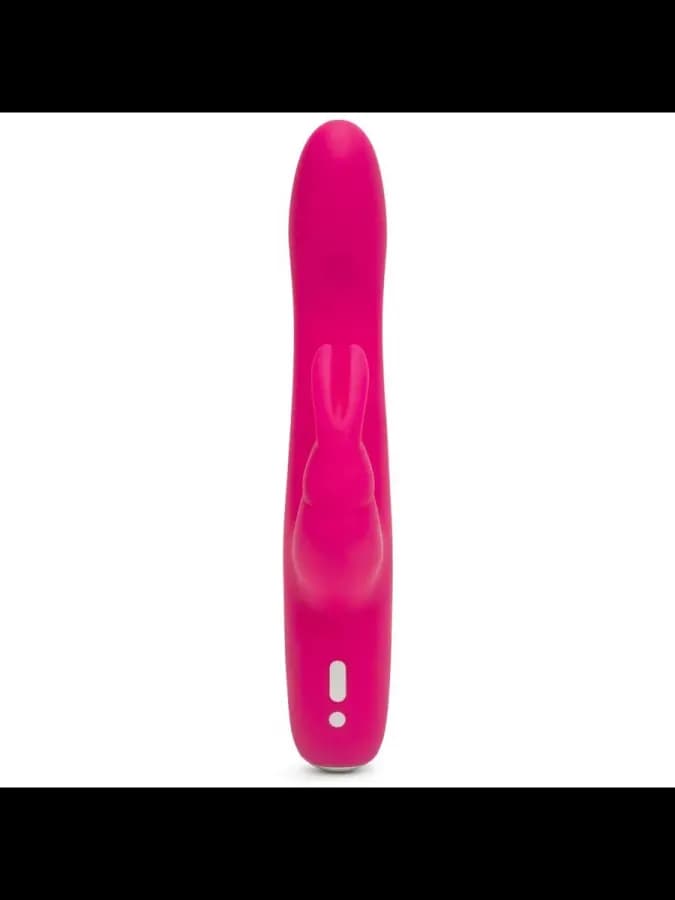Вибратор Happy Rabbit Slimline Curve розовый — фото 5