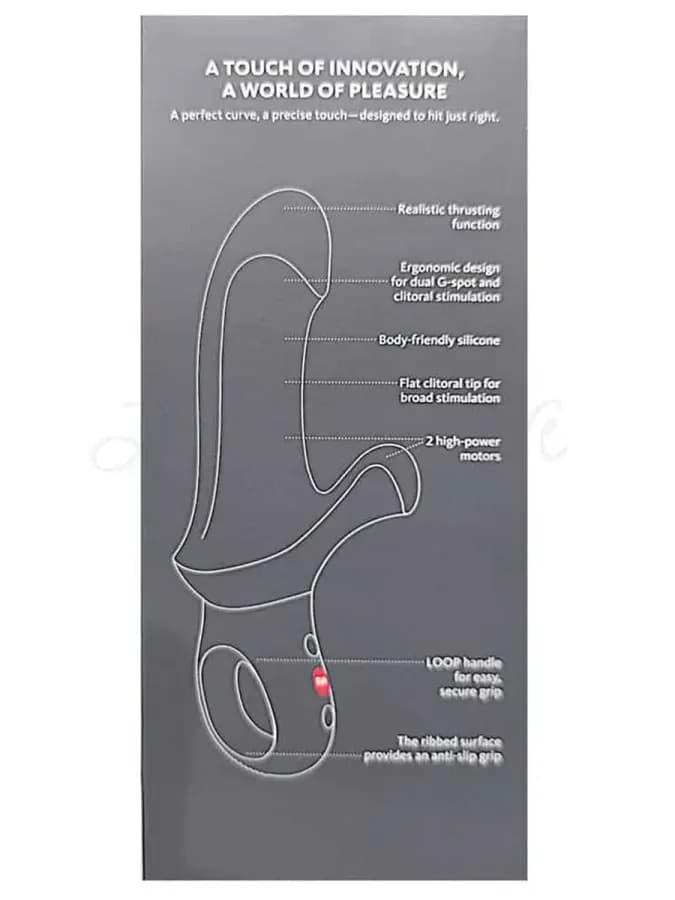 Пульсатор кролик Bi Stronic Curve стимулятор интимный — фото 2