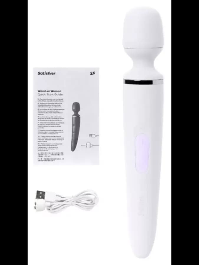 Вибромассажёр Satisfyer Wand-er Women white — фото 2