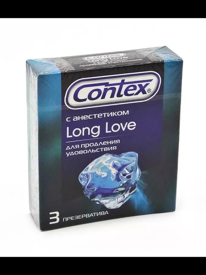 Презервативы Contex Long Love продлевающие 3 шт