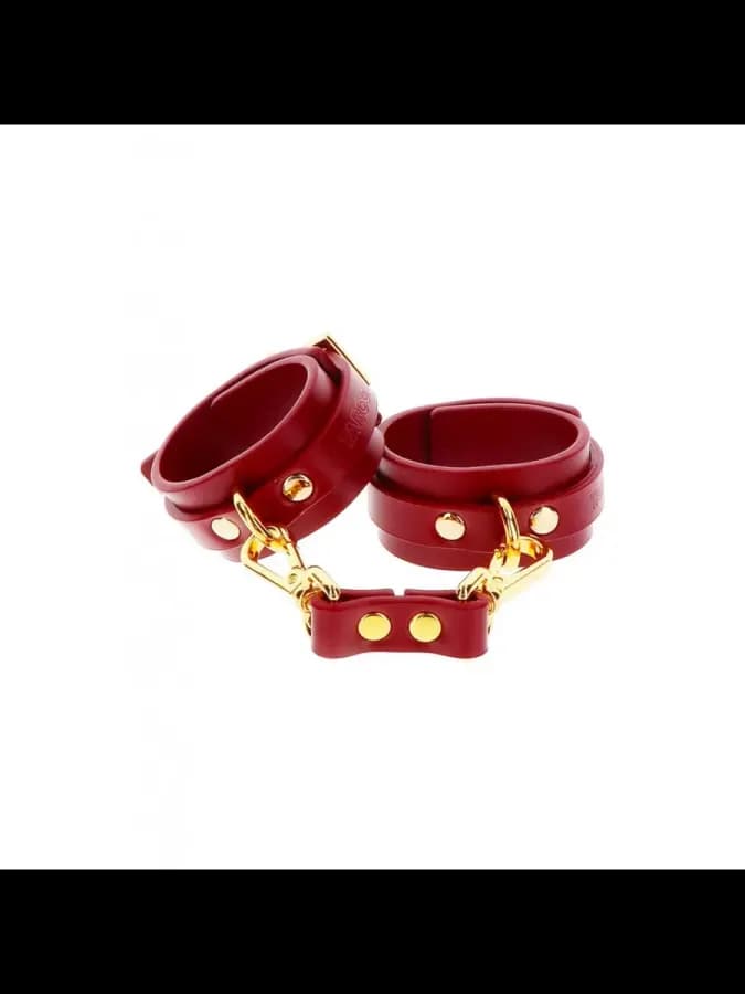Элитные кожаные наручники Wrist Cuffs