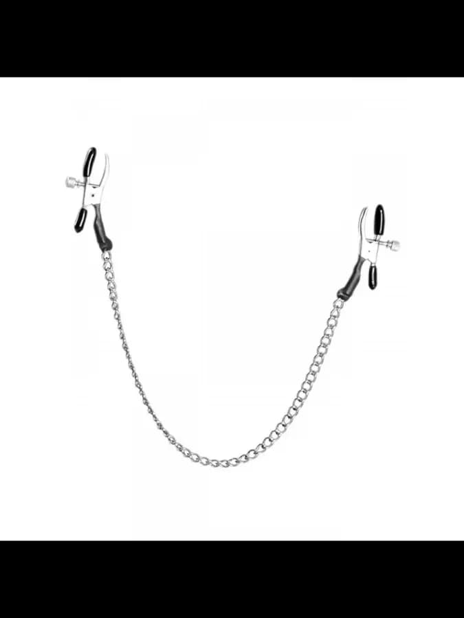 Зажимы на соски с цепочкой Alligator Nipple Clamps