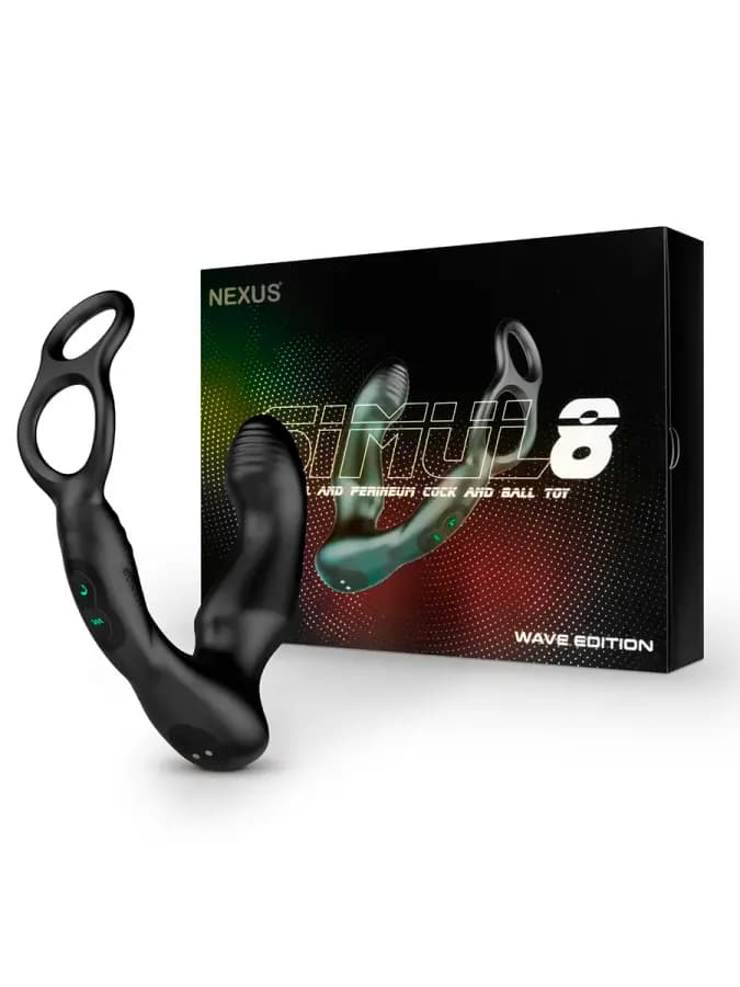 Массажер простаты Simul8 Wave Edition двухмоторный — фото 4