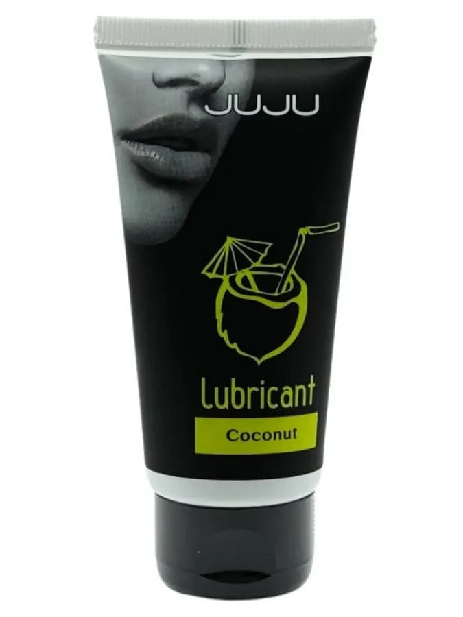 Съедобный лубрикант JUJU Coconut с ароматом кокоса - 50 мл — фото 3
