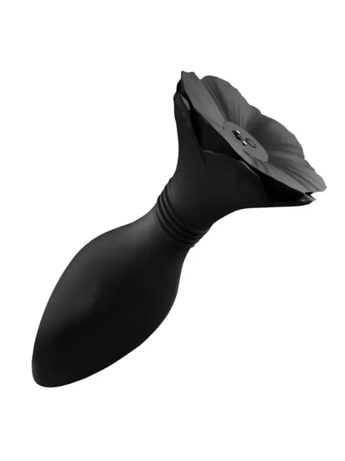 Анальная пробка с вибрацией и пультом ДУ — фото 2
