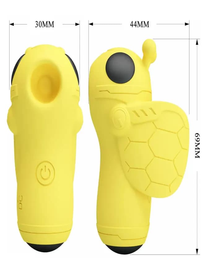 Вакуумный мини стимулятор на палец Magic Bee 6,9 см — фото 5