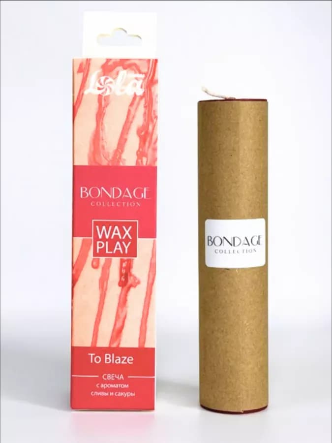 Свеча низкотемпературная Wax Play To Blaze