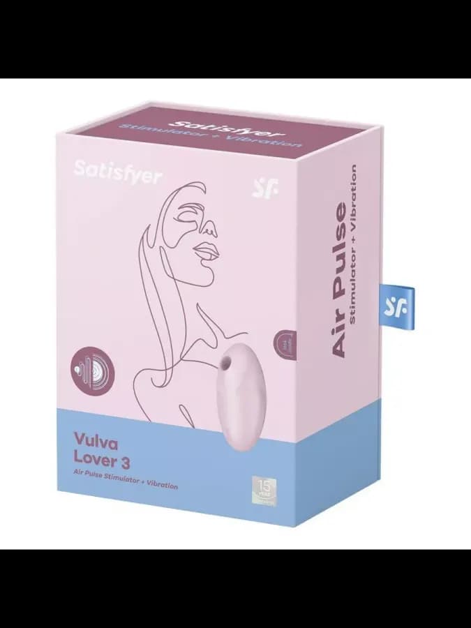 Вакуумный стимулятор клитора Satisfyer Vulva Lover 3 розовый — фото 3