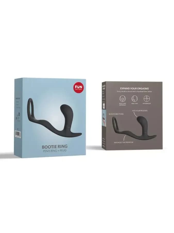 Эрекционное кольцо с анальным стимулятором Bootie Ring от Fun Factory — фото 2