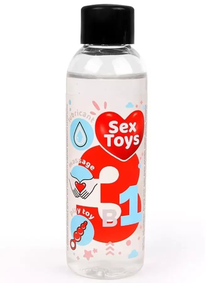 Универсальный гель-лубрикант "SEX-TOYS" 3в1, смазка 75мл