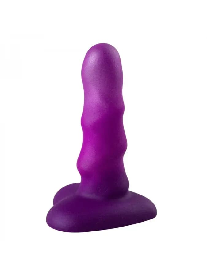 Нереалистичный дилдо Unicorn Mini Purple (12,5*3,5 см)