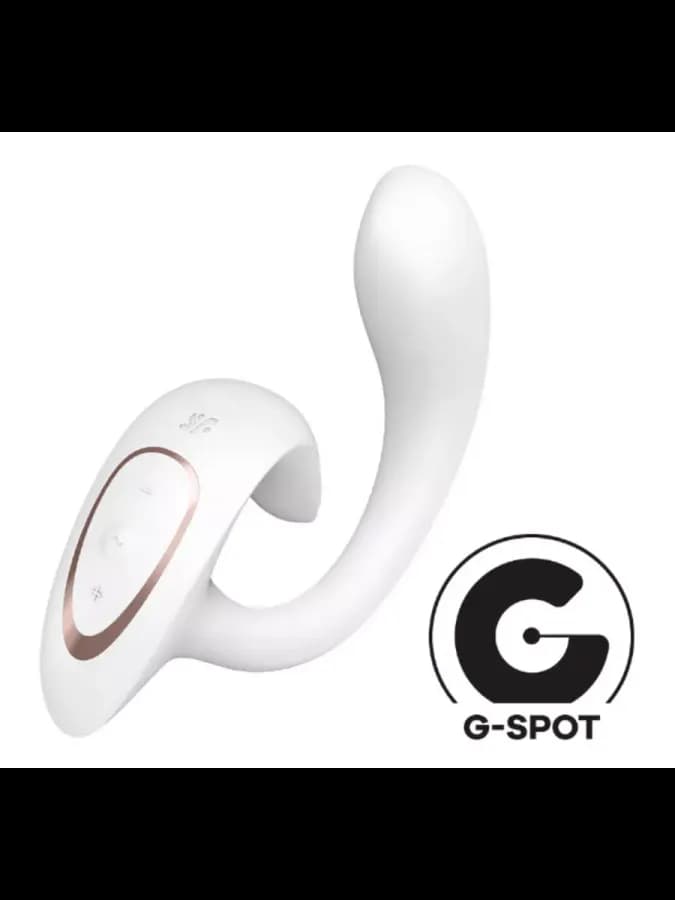 Вибратор-кролик с двойной стимуляцией G for Goddess 1 белый от Satisfyer — фото 2