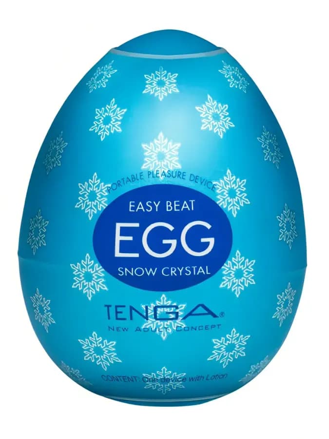 Мастурбатор-яйцо Tenga Egg Snow Crystal — фото 2