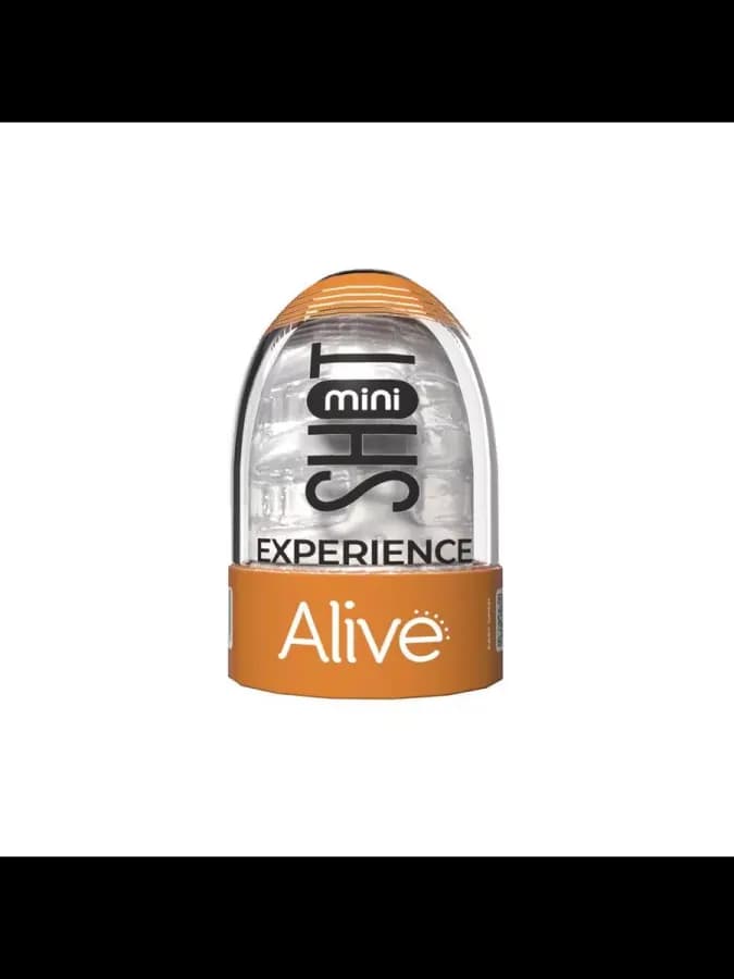 Мини-мастурбатор Shot от Alive, прозрачный