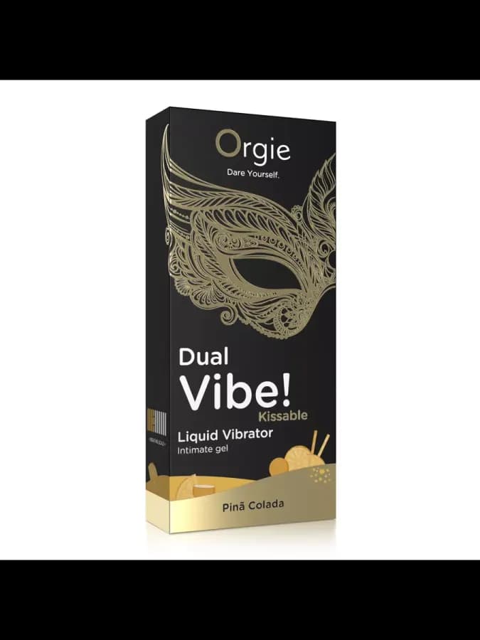 Съедобный гель Dual Vibe с эффектом вибрации — фото 2