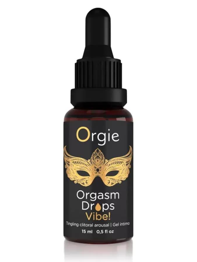 Возбуждающий съедобный гель для клитора Orgasm Drops Vibe!