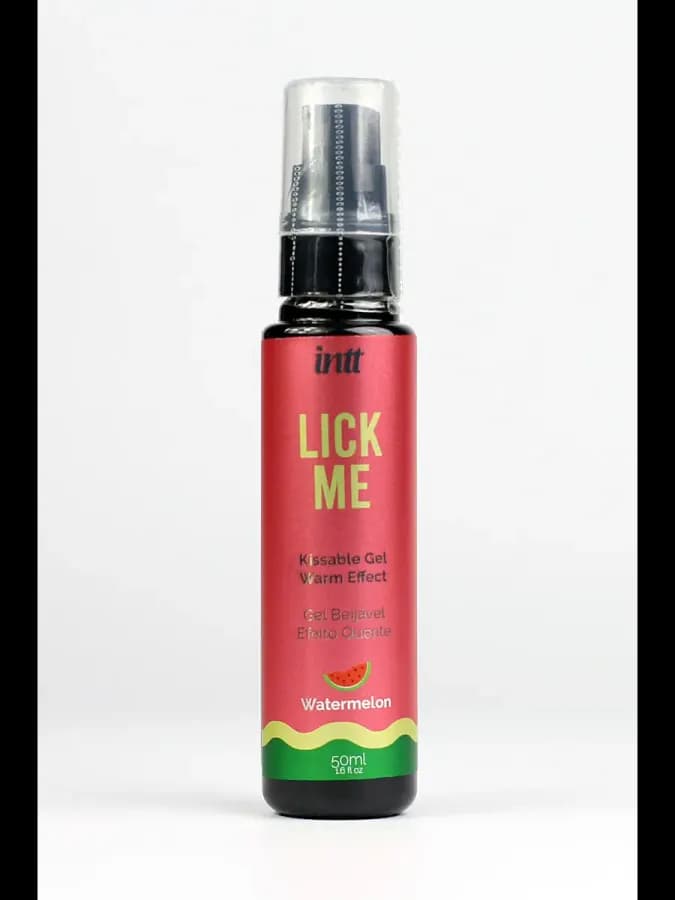Intt Lick Me Арбуз оральный массажный гель с разогревающим