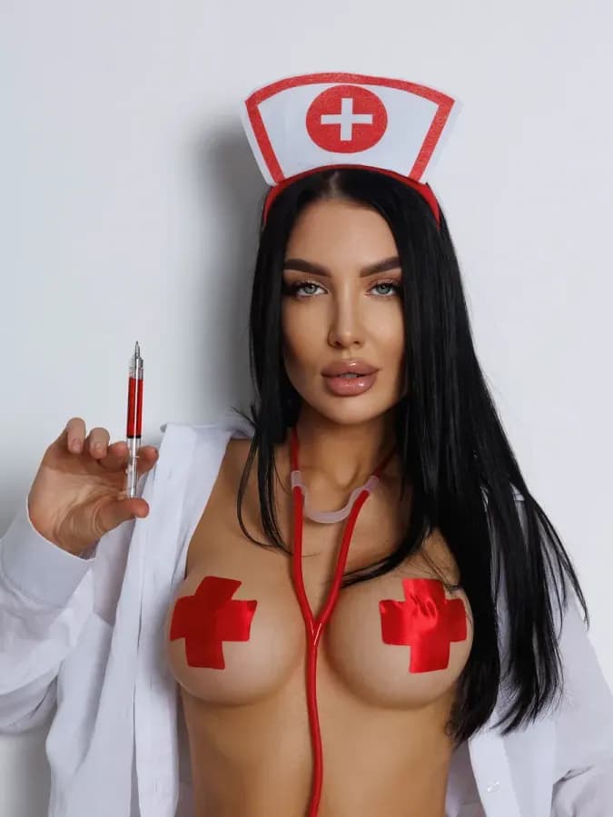 Костюм для ролевых игр 2в1 медсестра и полицейская — фото 2