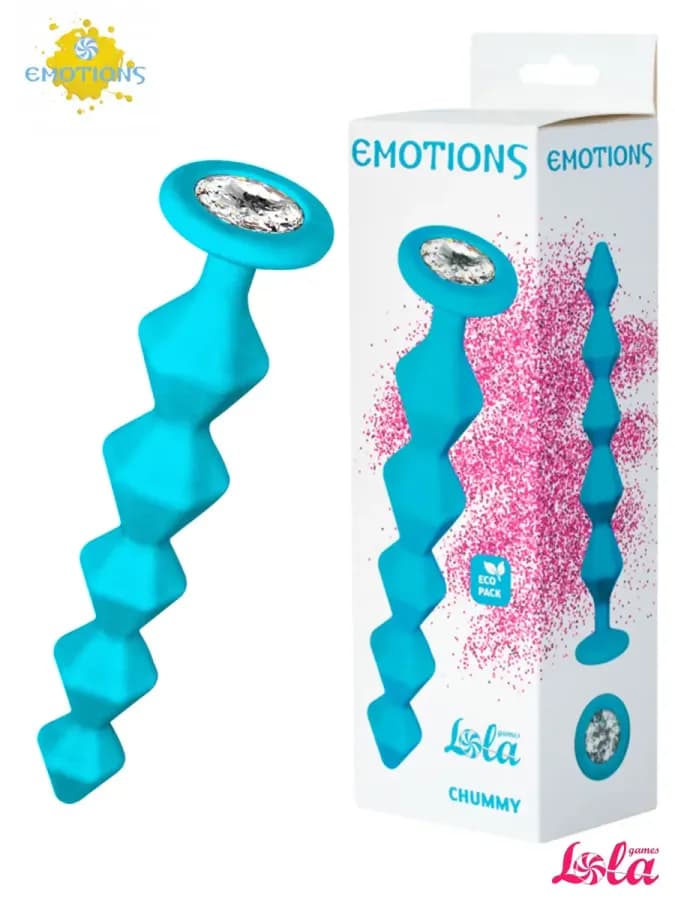 Lola Games Emotions Анальная Цепочка с Кристаллом Chummy Tur