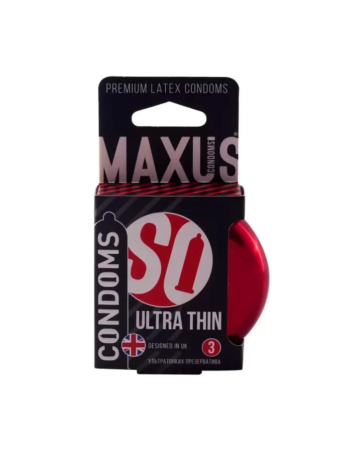 Ультратонкие презервативы Maxus Sensitive Ultra thin — фото 4