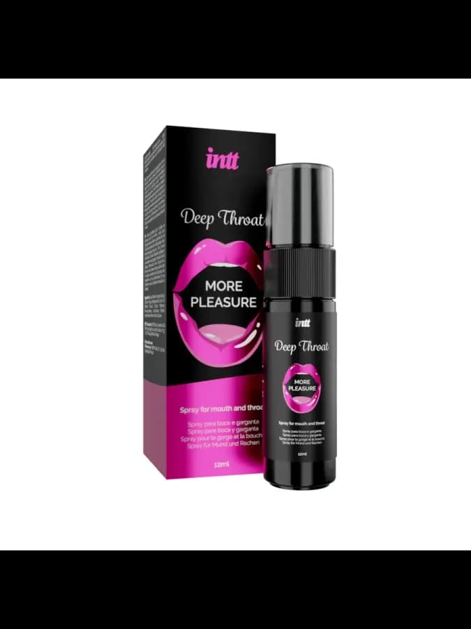 Спрей для глубокого минета Deep Throat глубокая глотка Intt