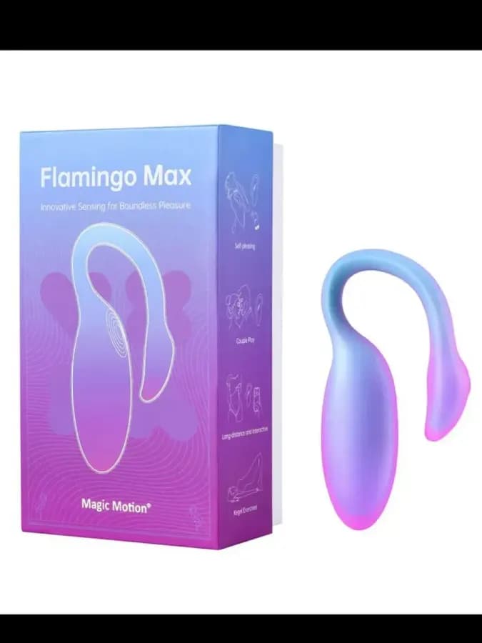Вибратор Magic Motion Flamingo Max синий