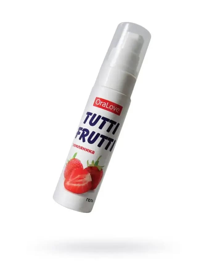 Съедобная смазка Tutti-Frutti земляника 30 г