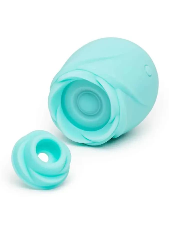 Вакуумный стимулятор клитора Rose Glow светящийся в темноте — фото 5
