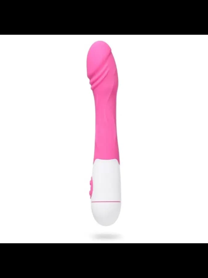 Вибратор реалистичной формы с 30 режимами, розовый — фото 3