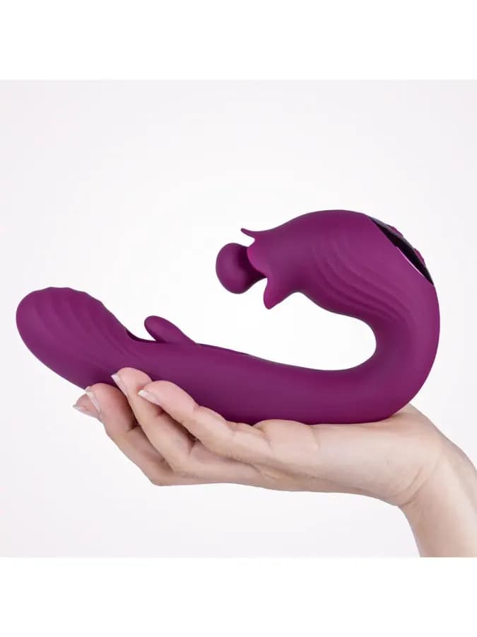 Вибратор Selove BellFlower фиолетовый — фото 4