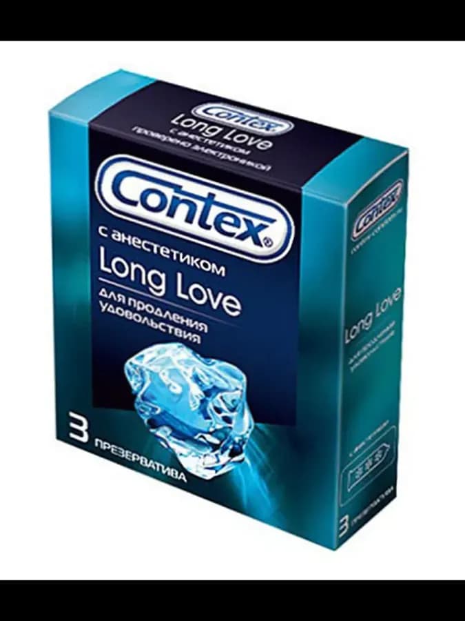 Презервативы Contex Long Love продлевающие 3 шт — фото 2