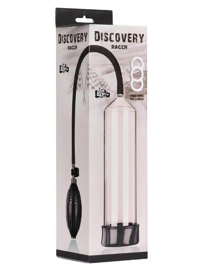 Discovery Racer, прозрачная — вакуумная помпа, 20×5.5 см — фото 2
