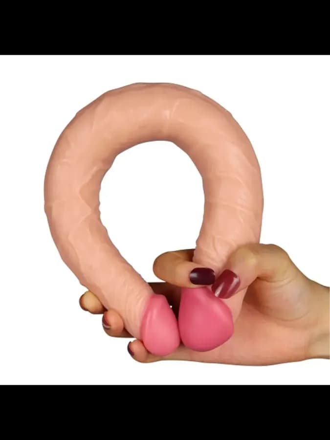 Двусторонний фаллоимитатор Lovetoy (36×3/4,5 см)