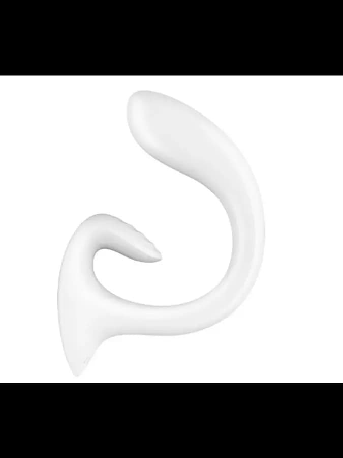 Вибратор-кролик с двойной стимуляцией G for Goddess 1 белый от Satisfyer — фото 3